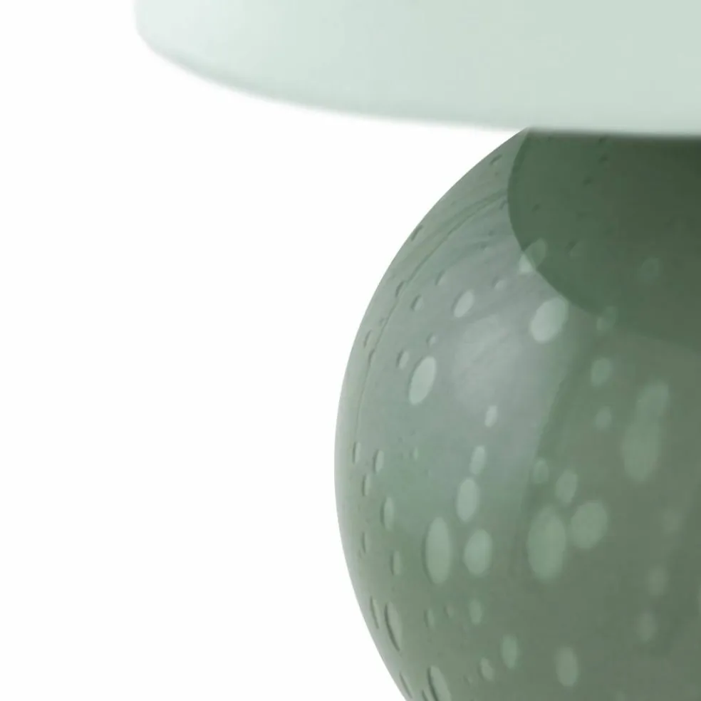 Iris portabel bordslampa, creme