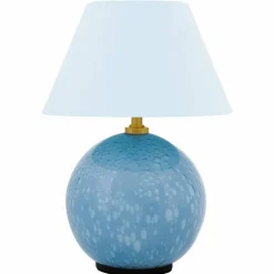 Iris portabel bordslampa, creme