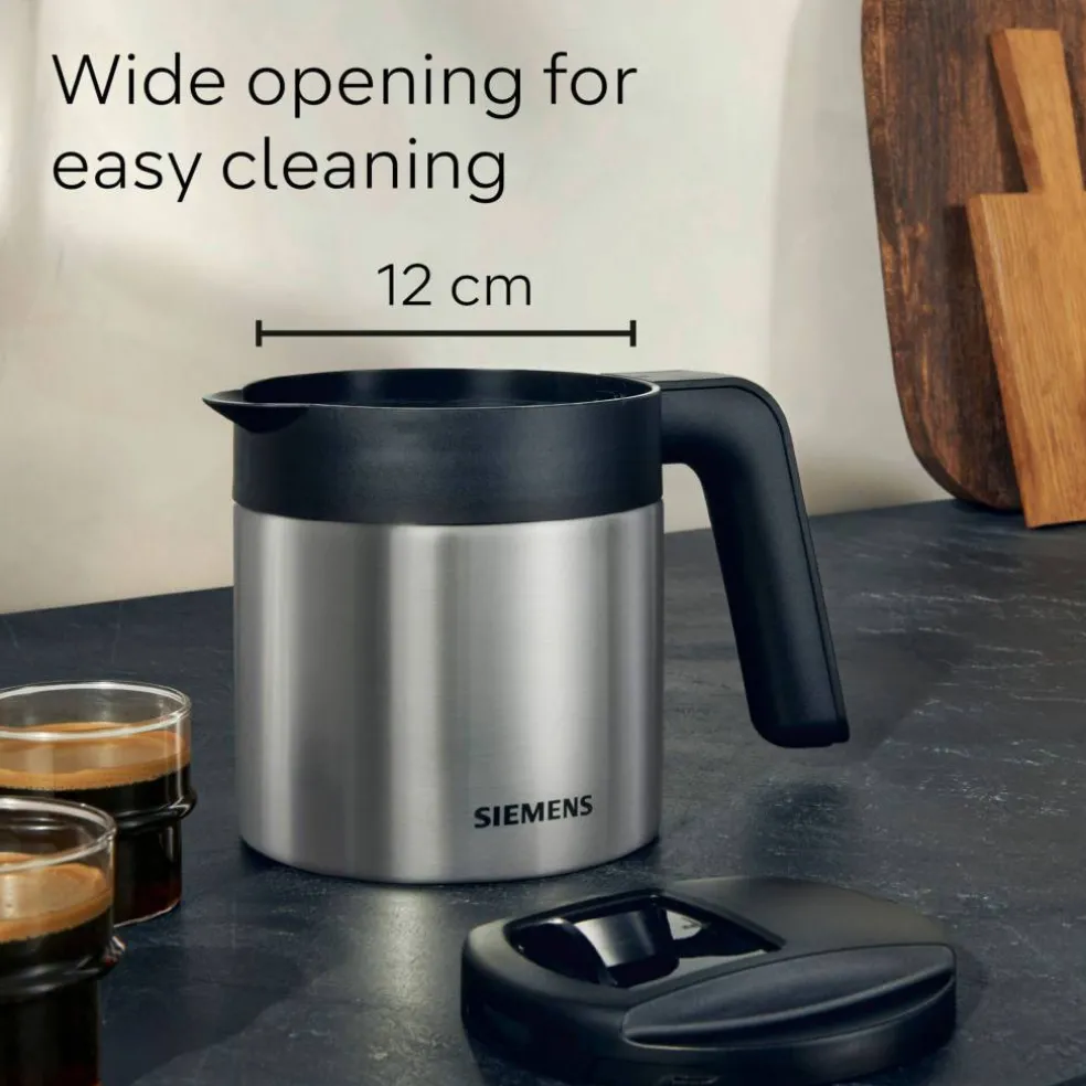 Isolerad kaffekanna för espressomaskin