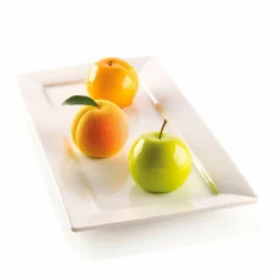 Ispirazioni Di Frutta silikonform, ljusgrå