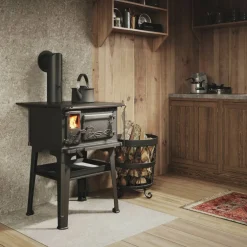 JD27 vedspis med stekhäll