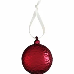 Julgranskulor deep red, 8 cm