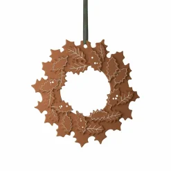 Julkrans Ø18,5 cm, brun