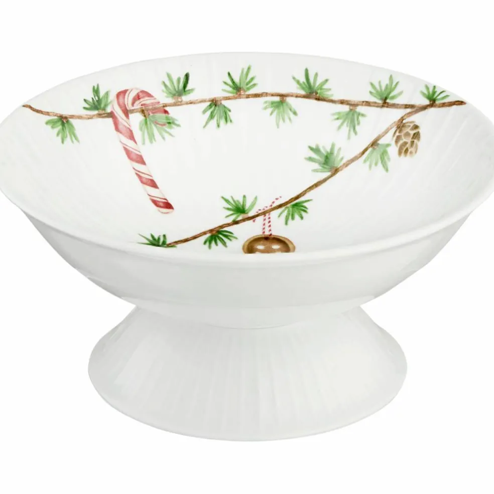 Julskål på fot 2019, Ø16 cm.