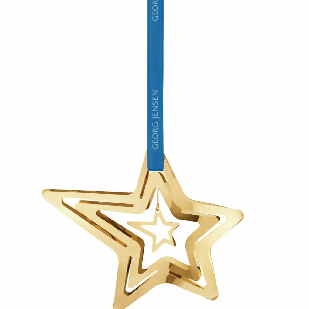 2021 julstjärna stjärnfall, guld
