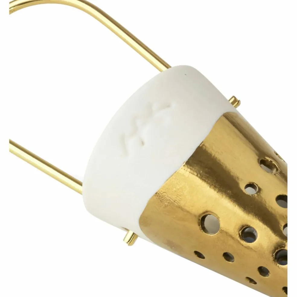 Julstrut, medium, Ø 4,5 cm, guld