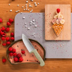 Junior kockkniv 10 cm, grön