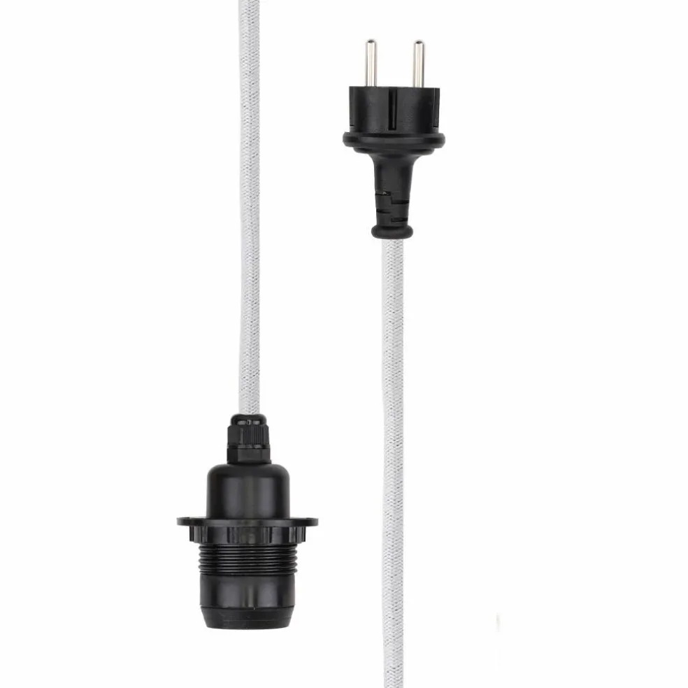 Kabel för utomhusbelysning 5 meter, vit