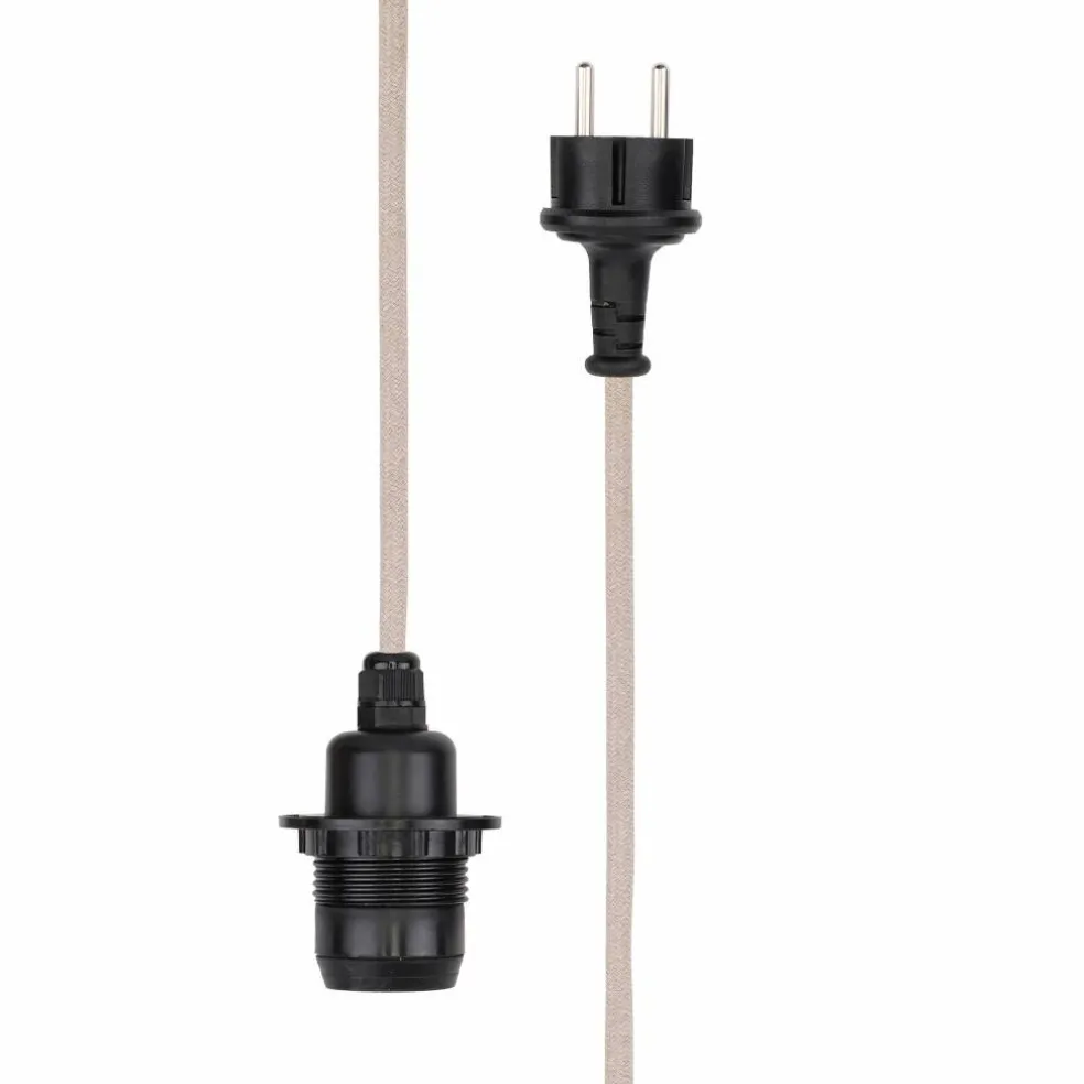 Kabel för utomhusbelysning 5 meter, vit