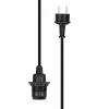 Kabel för utomhusbelysning 5 meter, natur