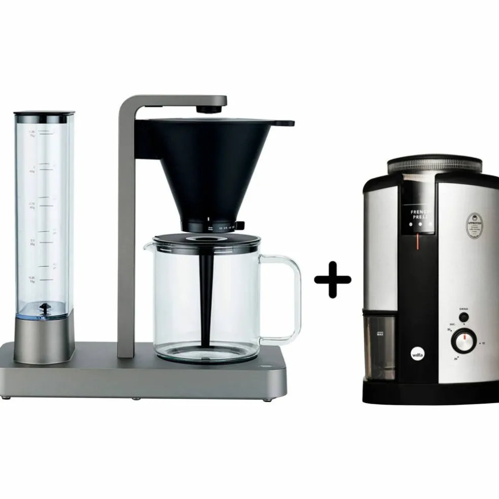 Kaffebryggare CM7T + kaffekvarn WSCG2