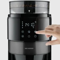 Kaffebryggare med kvarn & termoskanna