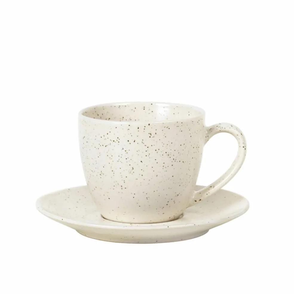 Kaffekopp med fat 15 cl