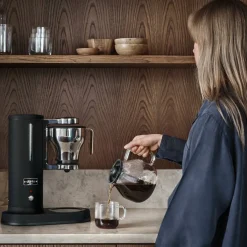 Kaffemaskin, rostfritt stål
