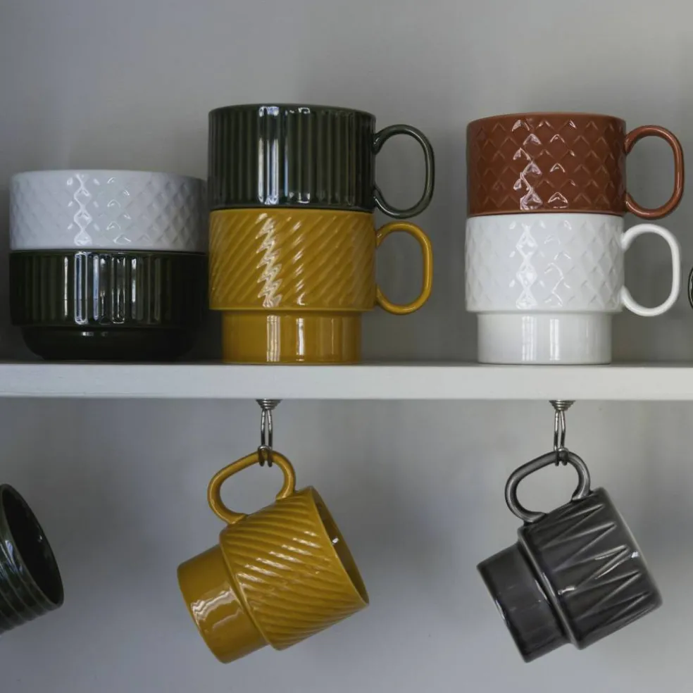 Kaffemugg 2-pack, terracotta