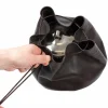 Kaffepannefodral i läder