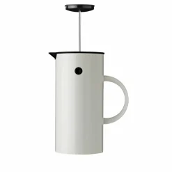 Kaffepress 8 koppar - vit