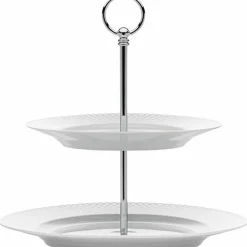 Kakfat, vit, 27 cm