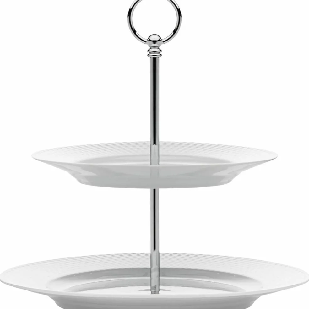 Kakfat, vit, 27 cm