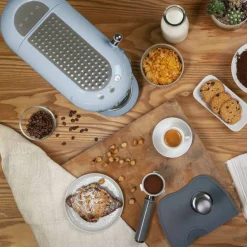 Kalibrerad kaffetamper med formpressad silikonmatta