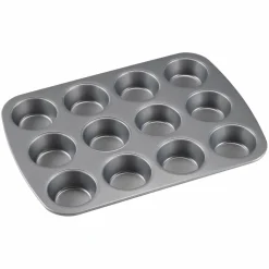 Karabo muffinsform 12 st, kolstål