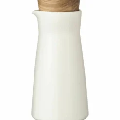 Karaff 20 cl med Trälock Vit