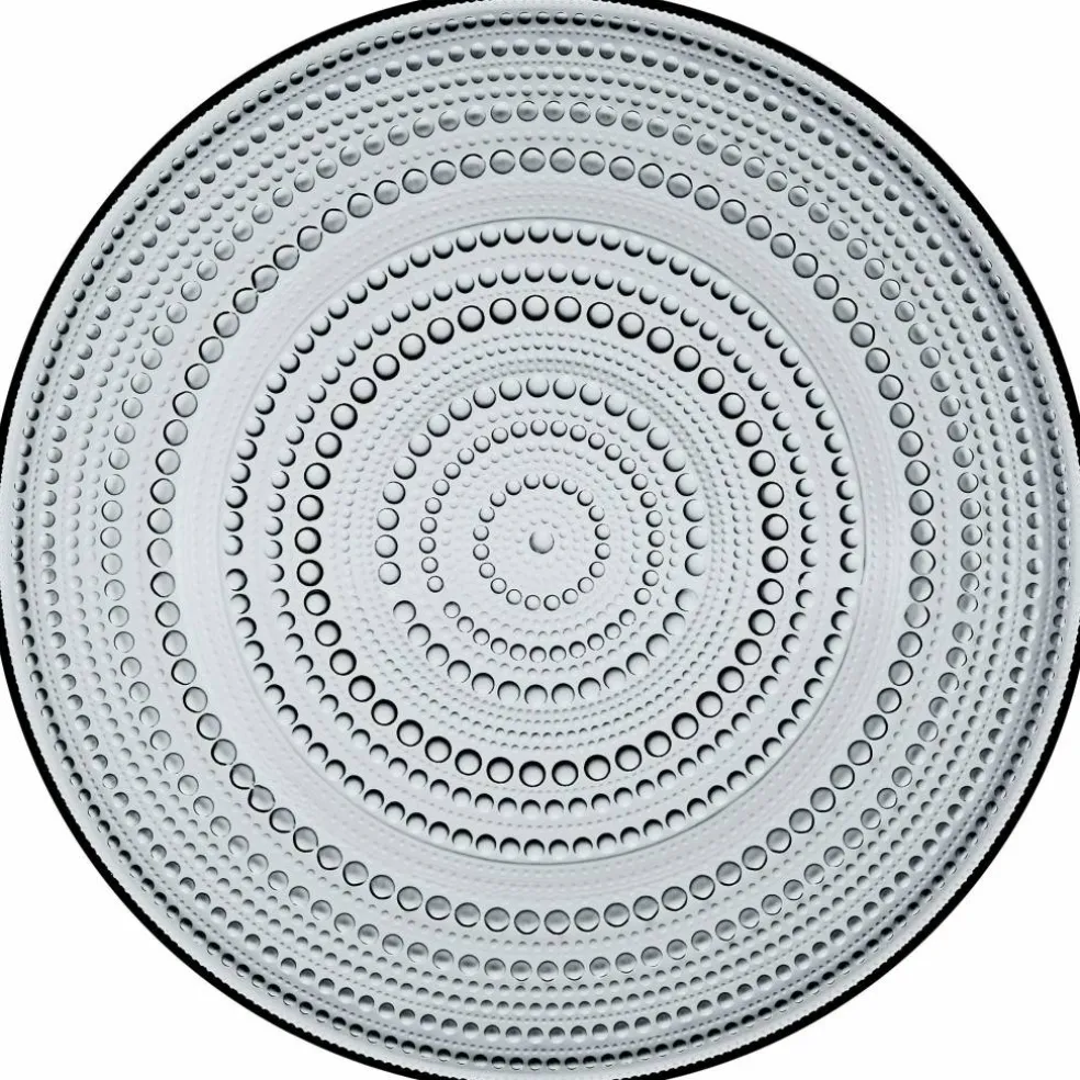 Kastehelmi tallrik 31 cm, grå
