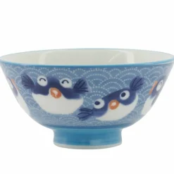 Kawaii Fish Blue skål 11 cm