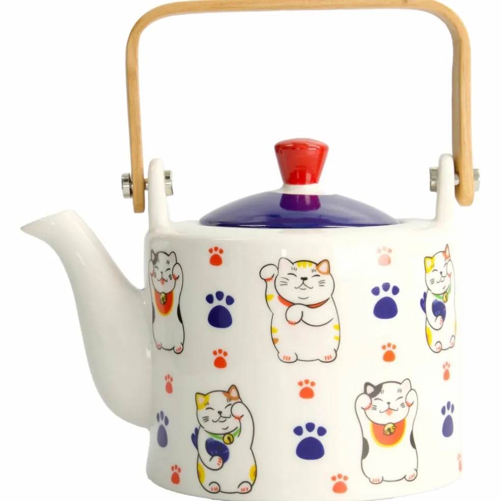 Kawaii Lucky Cat tekanna 800 ml