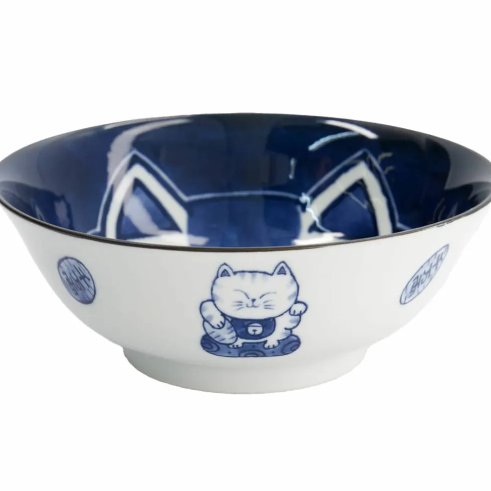 Kawaii Neko ramenskål 1 liter (33417)