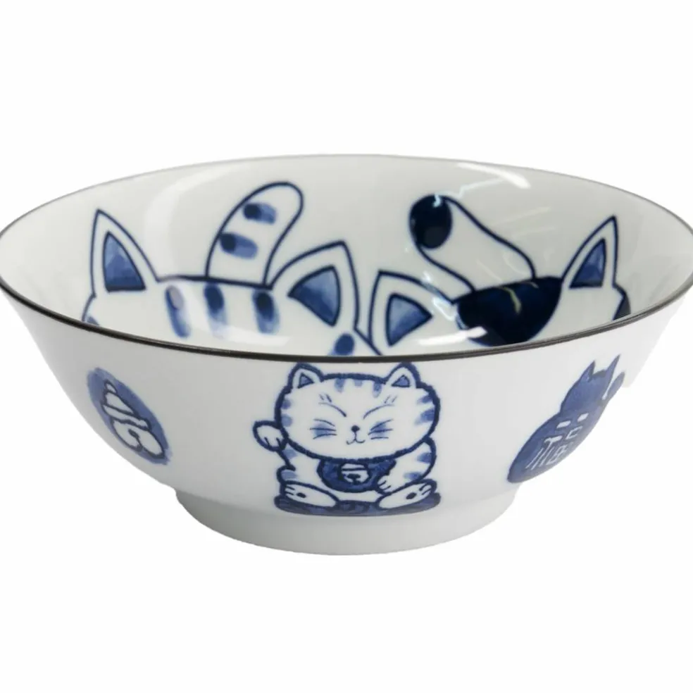 Kawaii Neko ramenskål 1 liter (33420)