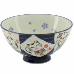 Kawaii skål 11 cm, cat pink
