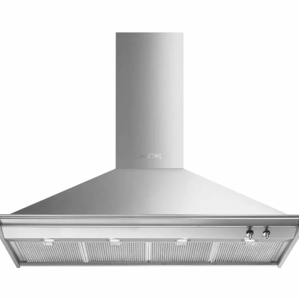 KD120HXE 120 cm Victoria väggmonterad fläkt i rostfritt stål