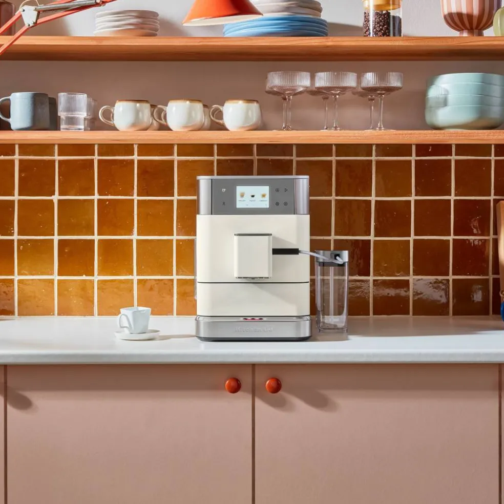 KF7 espressomaskin, porcelain white