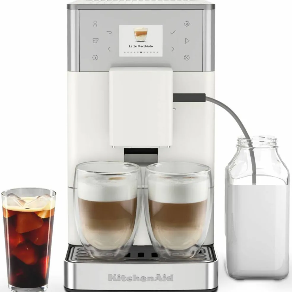 KF3 espressomaskin, porslinsvit