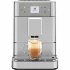 KF6 espressomaskin, rostfritt stål