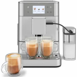 KF7 espressomaskin, rostfritt stål