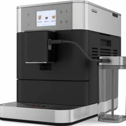 KF7 espressomaskin, rostfritt stål