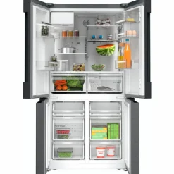 KFI96AXEA Serie 6 fristående kombiskåp 183 × 90,5 cm, antracit