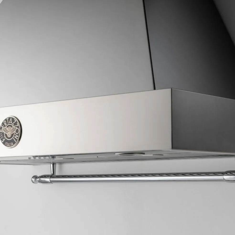 K100HERTX + KC36HERTX Heritage Fläkt, 100 cm, rostfritt stål