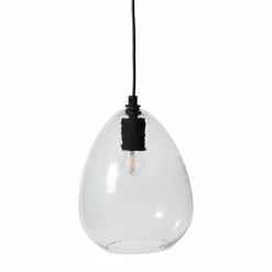 Kiho taklampa medium 20x27 cm, klar