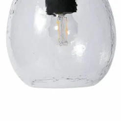 Kiho taklampa medium 20x27 cm, klar