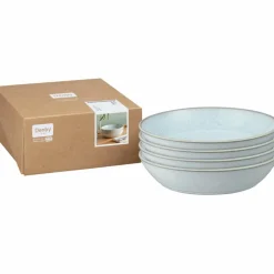 Kiln Green, set med 4 pastaskålar