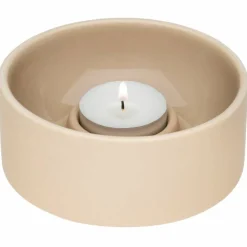 Kirnu Ljuslykta 11x5 cm, beige