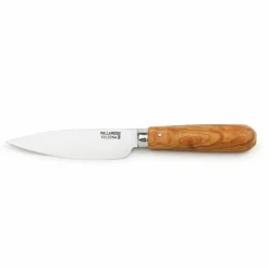 Kökskniv 9 cm, rostfritt stål/olivträ