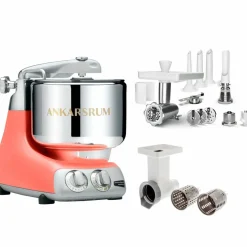 Köksmaskin, stort tillbehörspaket, black chrome