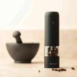 Köln elektrisk pepparkvarn 14 cm, svart