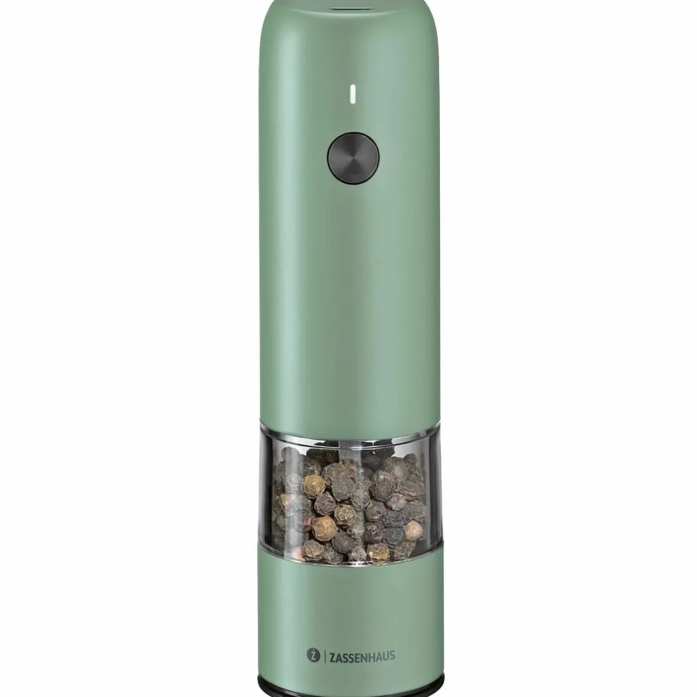 Köln elektrisk pepparkvarn 14 cm, grön