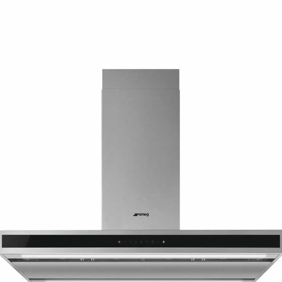 KLTI9L4X frihängande köksfläkt 90 cm, rostfritt stål