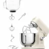 KMix KMX751ACR köksmaskin med extra glasskål 5 liter, cream